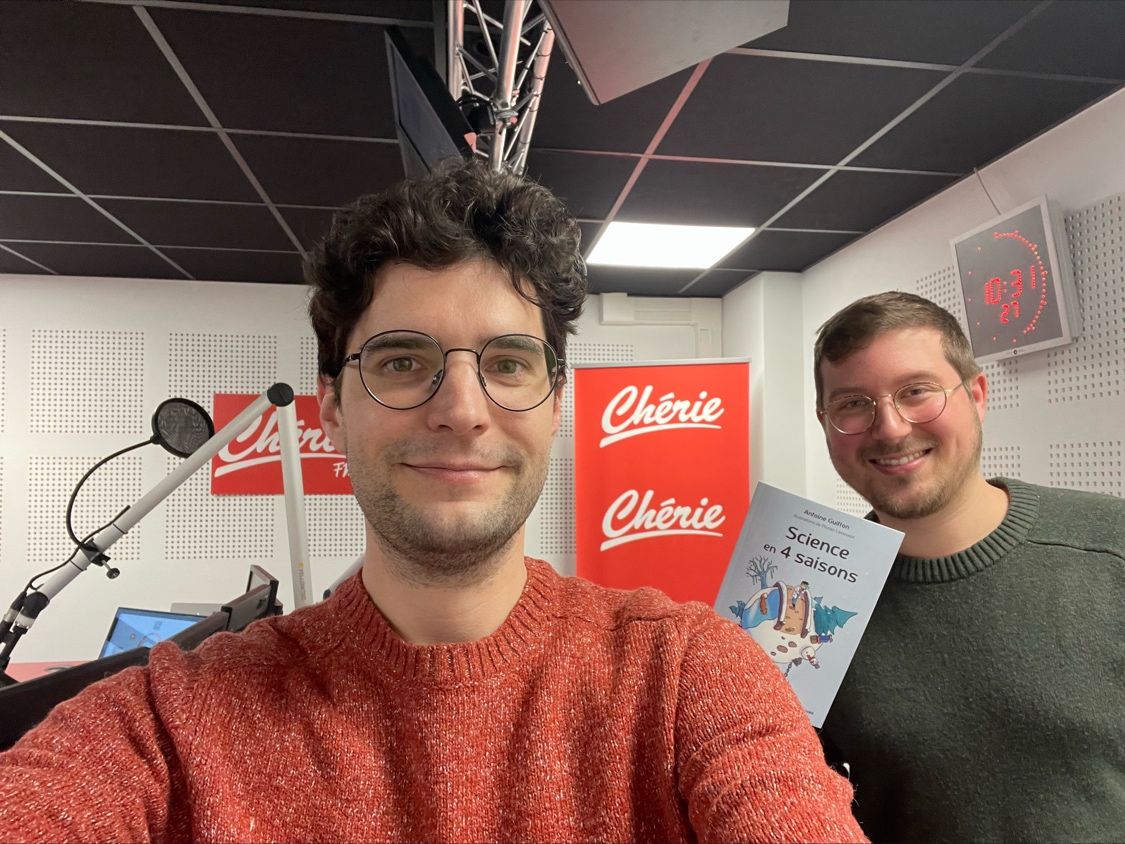 Antoine GUITTON (@antgtn) on Twitter photo #LaScienceEn4Saisons <a href="/EDPSciences/">EDP Sciences</a> était sur #ChérieFM <a href="/nrjgroup/">NRJ Group</a> ce matin pour un interview.
<a href="/Univ_Lorraine/">Lorraine</a> <a href="/CNRS_Centre_Est/">CNRS Centre-Est</a> <a href="/ArtsetMetiers_/">Arts et Métiers - ENSAM</a> #Metz <a href="/Labo_LEM3/">Laboratoire LEM3</a> #LaScienceEn4Saisons <a href="/EDPSciences/">EDP Sciences</a> était sur #ChérieFM <a href="/nrjgroup/">NRJ Group</a> ce matin pour un interview.
<a href="/Univ_Lorraine/">Lorraine</a> <a href="/CNRS_Centre_Est/">CNRS Centre-Est</a> <a href="/ArtsetMetiers_/">Arts et Métiers - ENSAM</a> #Metz <a href="/Labo_LEM3/">Laboratoire LEM3</a>