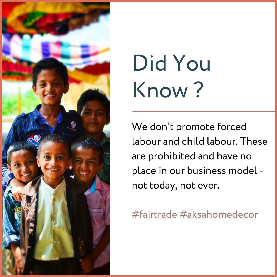 We firmly oppose forced labor and child labor, which are strictly prohibited and entirely incompatible with our business ethos.

#sustainable #fairtrade #homedecor #interiordesign #fairtradedecor #ethicalhomewares #fairtradegifts #shopfairtrade #homedecorations #socialimpact
