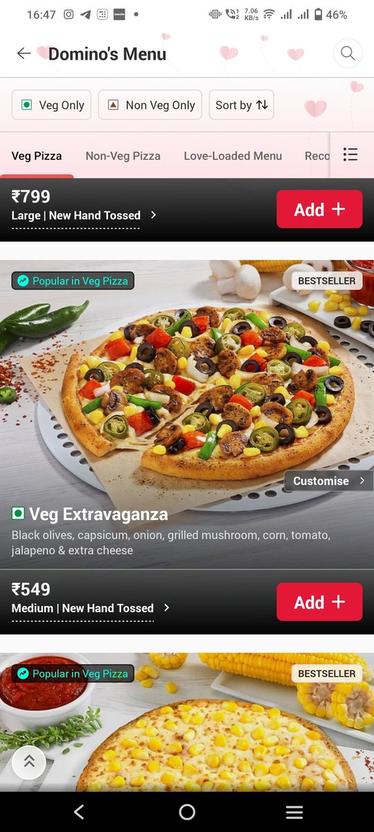 RahulDureja4's tweet photo. @dominos_india All the favourite...ALWAYS
@dominos_india
VEG EXTRAVAGANZA PIZZA 🍕😋
#DominosSliceMeter #WorldPizzaDay #DominosIndia https://t.co/35zlLY2weu