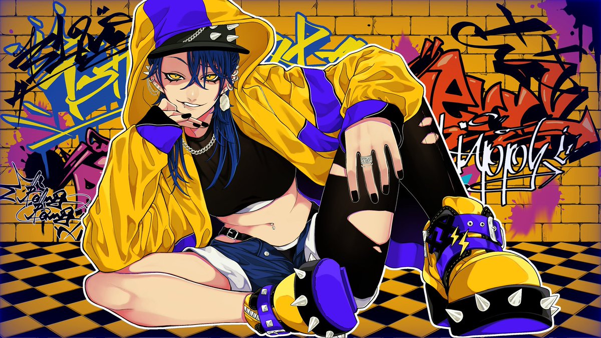 Bling Bang Bang Born / 青妃らめさん（cover）のイラスト＆タイトル