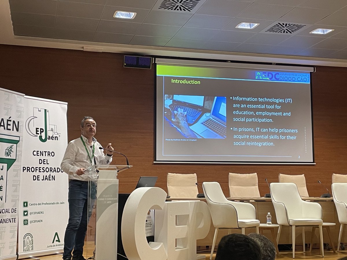 Grandes ponencias y mesas redondas en el I congreso andaluz sobre educación en centros penitenciarios, menores infractores y adultos ⁦<a href="/CEPJAEN1/">CEP JAEN</a>⁩ ⁦<a href="/IpepJaen/">IPEP Jaén</a>⁩ ⁦<a href="/sepiegob/">SEPIE</a>⁩ #Erasmusplus ⁦@MolinaPorlan⁩