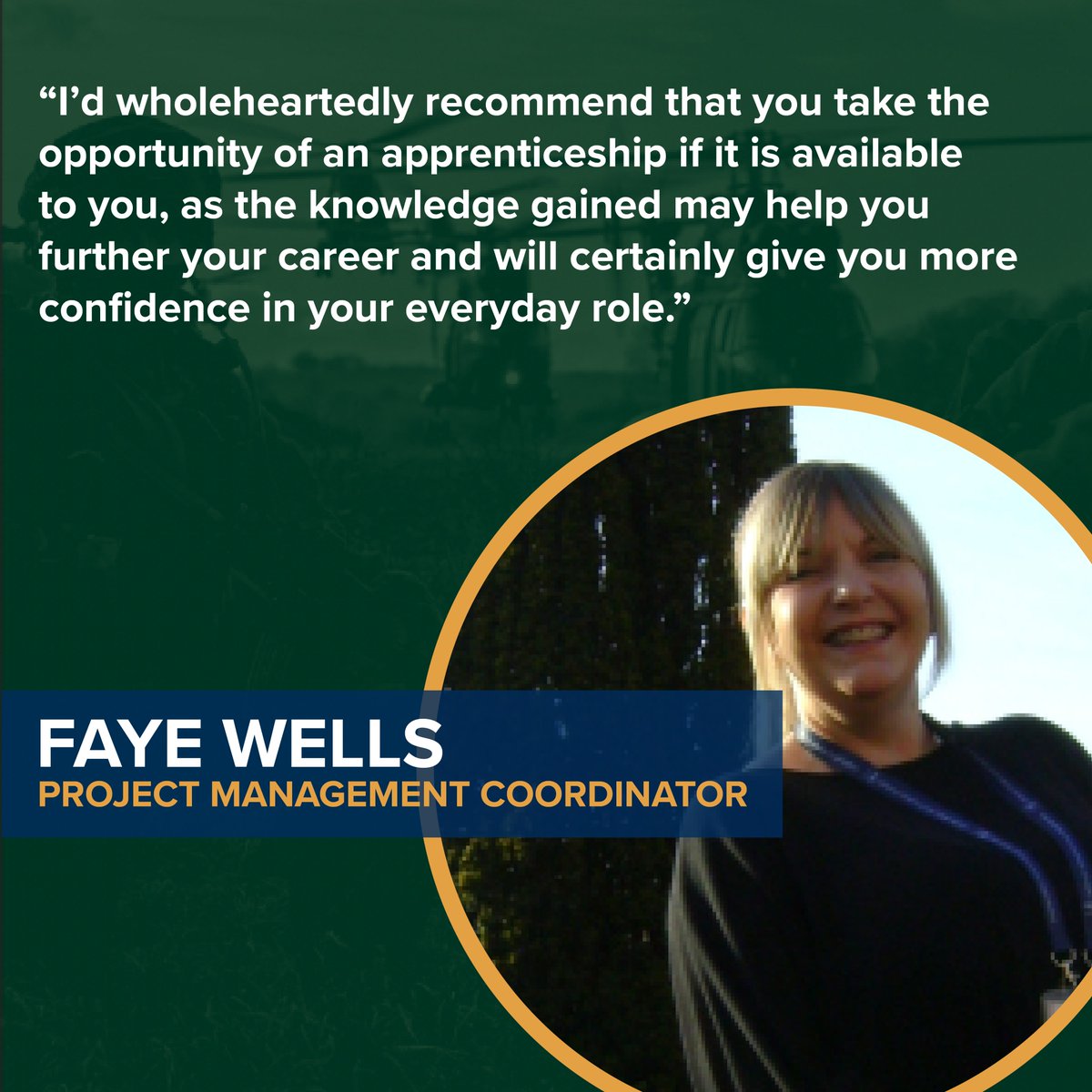 Faye Wells, Project Management Coordinator is thoroughly enjoying her Level 4 Associate Project Manager qualification. Faye tells us how studying for a @apprenticeships has helped her develop new #SkillsForLife. #TeamLandmarc #NAW2024 rb.gy/ei0xmu