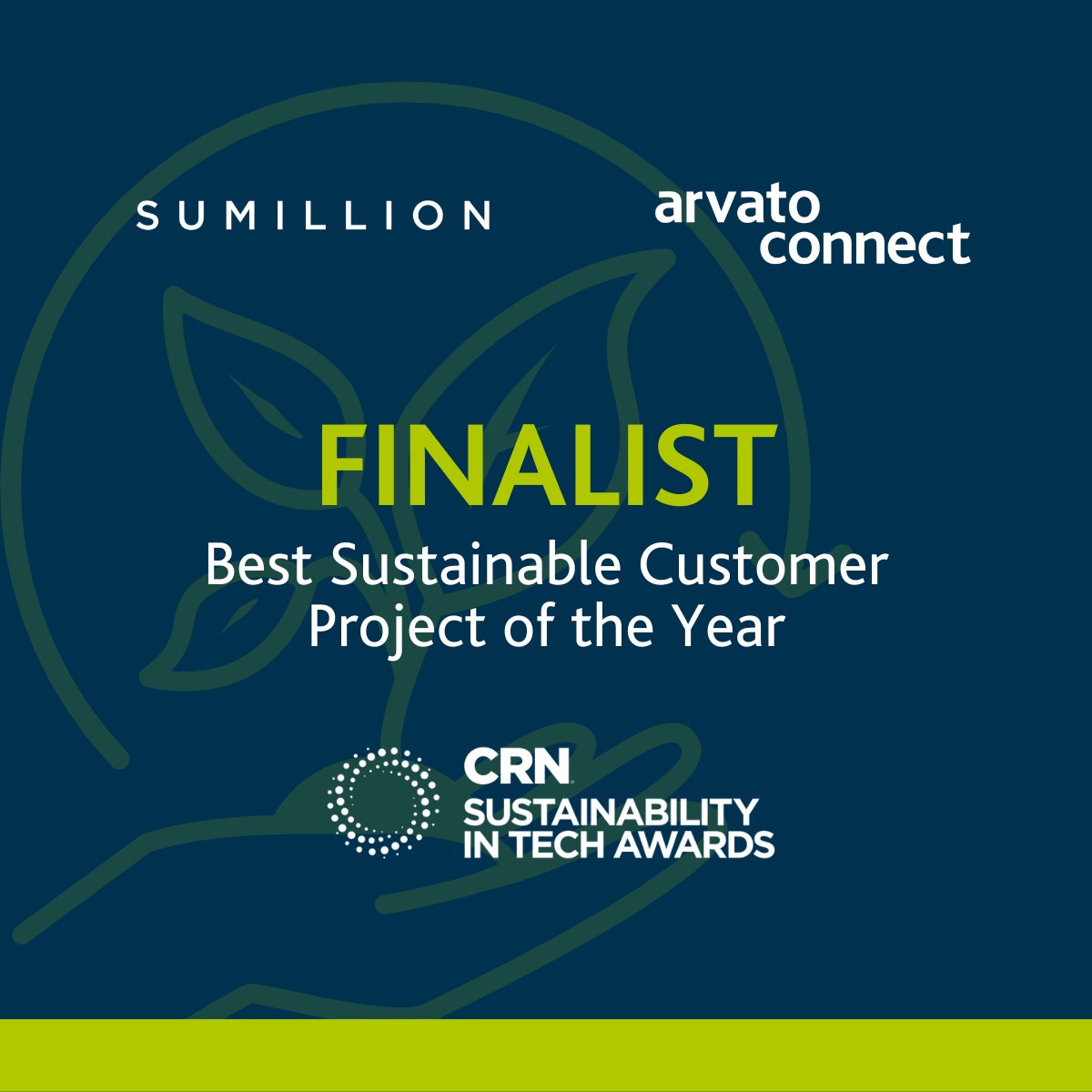 We’re proud to be a finalist for ‘Best Sustainable Customer Project of the Year with our partners Sumillion at @CRN_UK Sustainability in Tech awards.

You shouldn’t have to choose between growth, #sustainability, and social impact: hubs.li/Q02ktHm10