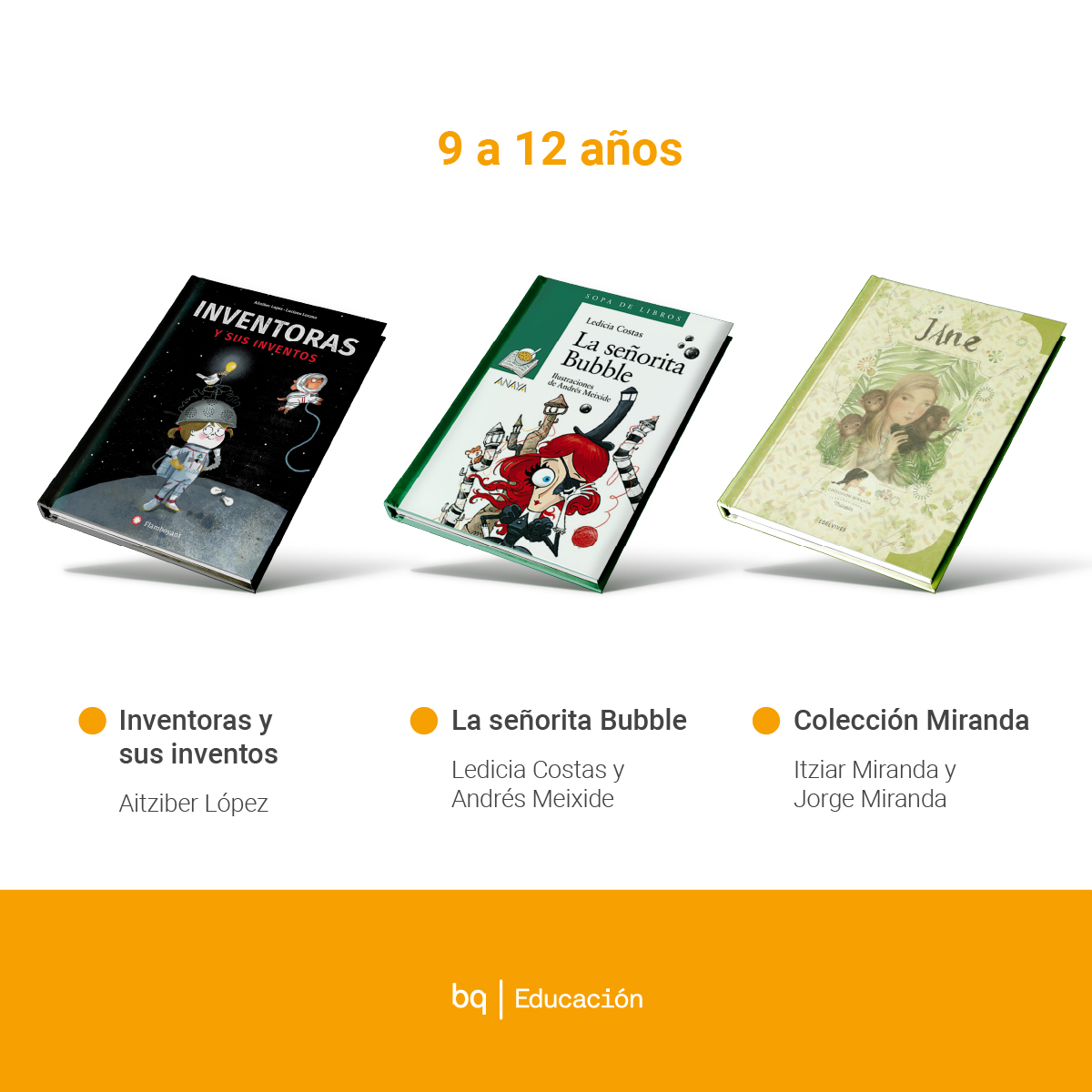 BQEducacion's tweet photo. 👩‍🔬👩‍🚀👩‍💻 El 11 de febrero se celebra el Día de la Mujer y la Niña en la Ciencia y la Tecnología y desde BQ Educación aprovechamos para recomendarte 12 libros que rompen con los estereotipos y despiertan el interés de las peques por las STEAM 👇👇👇#DíaDeLaMujerYLaNiñaEnLaCiencia