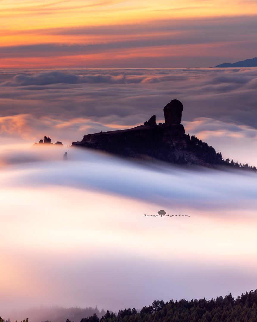 BenyAguiar's tweet photo. El mar de nubes atraviesa el Monumento Natural del Roque Nublo.

#grancanaria #tejeda #canonespaña #liveforthestory #RoqueNublo https://t.co/DcGa1fzxZG
