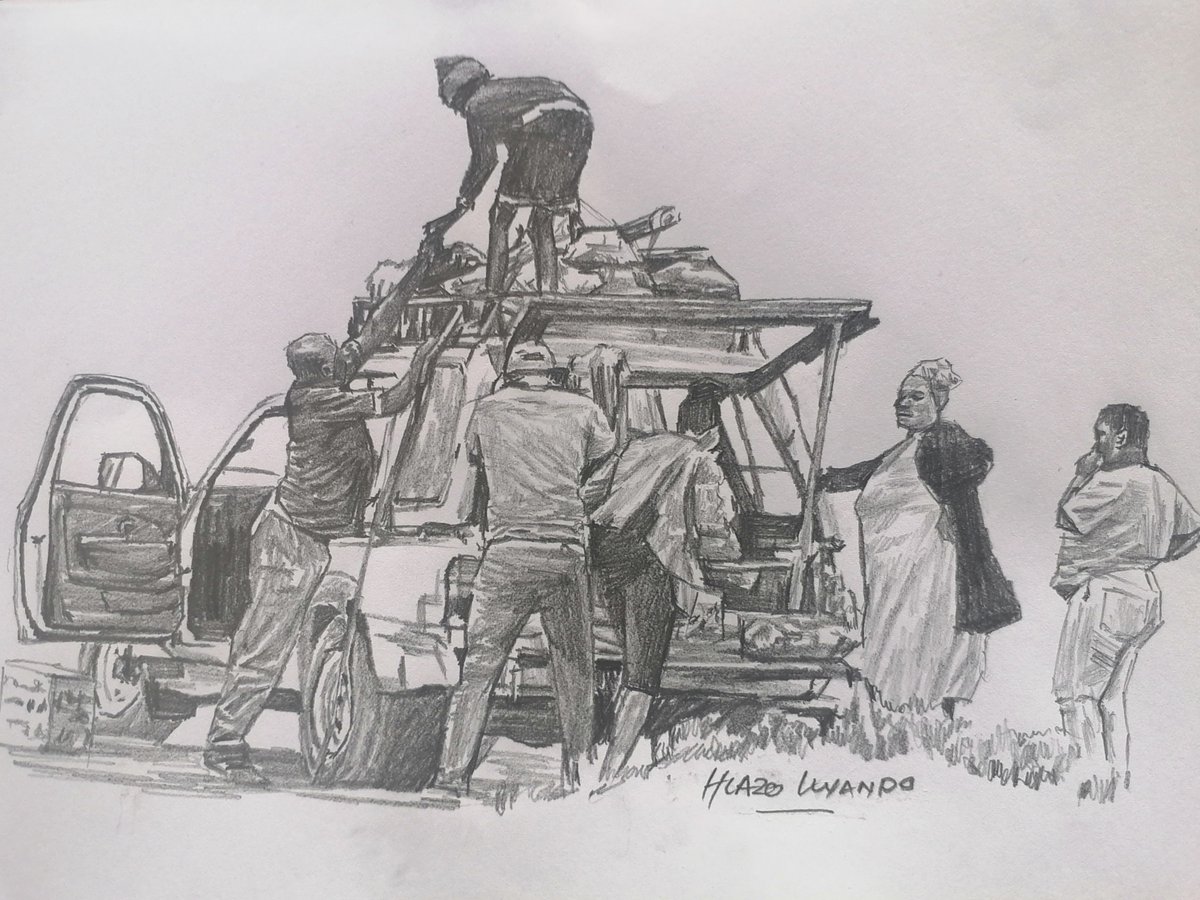 Hlazo15's tweet photo. Hi my name is Hlazo
I do miniature drawings and this my latest series titled "Masigoduke". pencil on paper 🖼️

#OUTNOW #Spar #NSFAS #KanyeWest #artist #art #Artis https://t.co/gOHRqVAF2r