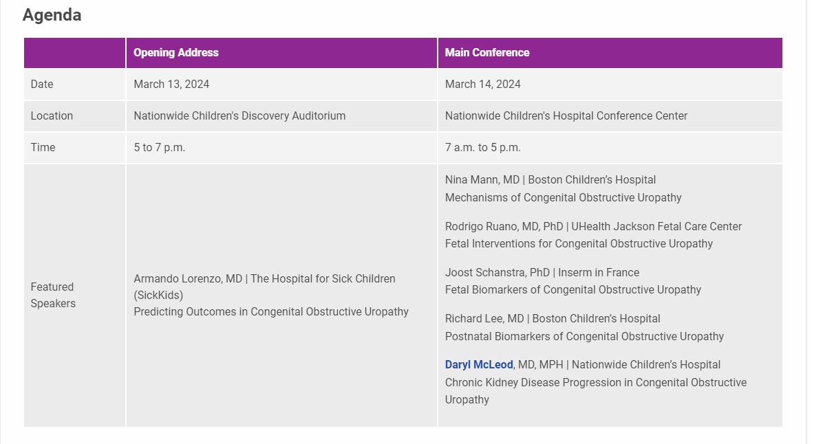 Rama Jayanthi (@lilppmd) on Twitter photo To all who are passionate about protecting pediatric nephrons, join us for the annual <a href="/NCHKidneyCenter/">NCH Kidney Center</a> symposium. Please note the world class panel of speakers!
forms.office.com/pages/response…
<a href="/NCHUrology/">Pediatric Urology, Nationwide Children's Hospital</a> <a href="/kidneytweets/">John David Spencer</a> <a href="/Ped_Neph/">Pediatric Nephrology</a> <a href="/ESPUorg/">ESPU</a> <a href="/AmerUrological/">Amer. Urol. Assn.</a> <a href="/ASPNeph/">American Society of Pediatric Nephrology</a> To all who are passionate about protecting pediatric nephrons, join us for the annual <a href="/NCHKidneyCenter/">NCH Kidney Center</a> symposium. Please note the world class panel of speakers!
forms.office.com/pages/response…
<a href="/NCHUrology/">Pediatric Urology, Nationwide Children's Hospital</a> <a href="/kidneytweets/">John David Spencer</a> <a href="/Ped_Neph/">Pediatric Nephrology</a> <a href="/ESPUorg/">ESPU</a> <a href="/AmerUrological/">Amer. Urol. Assn.</a> <a href="/ASPNeph/">American Society of Pediatric Nephrology</a>