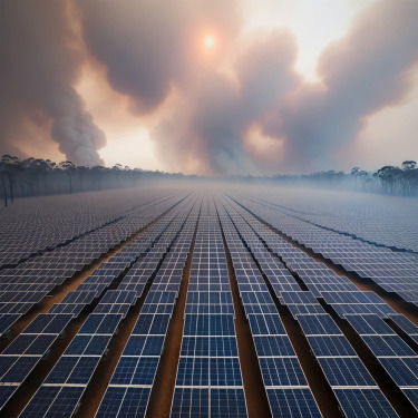 🔥 Solar systems are widespread and sensitive to smoke. A recent study from @UNSW and @hiern_de shows that solar systems can therefore make an important contribution to the detection and monitoring of forest fires. 👉 go.fzj.de/T3daZ