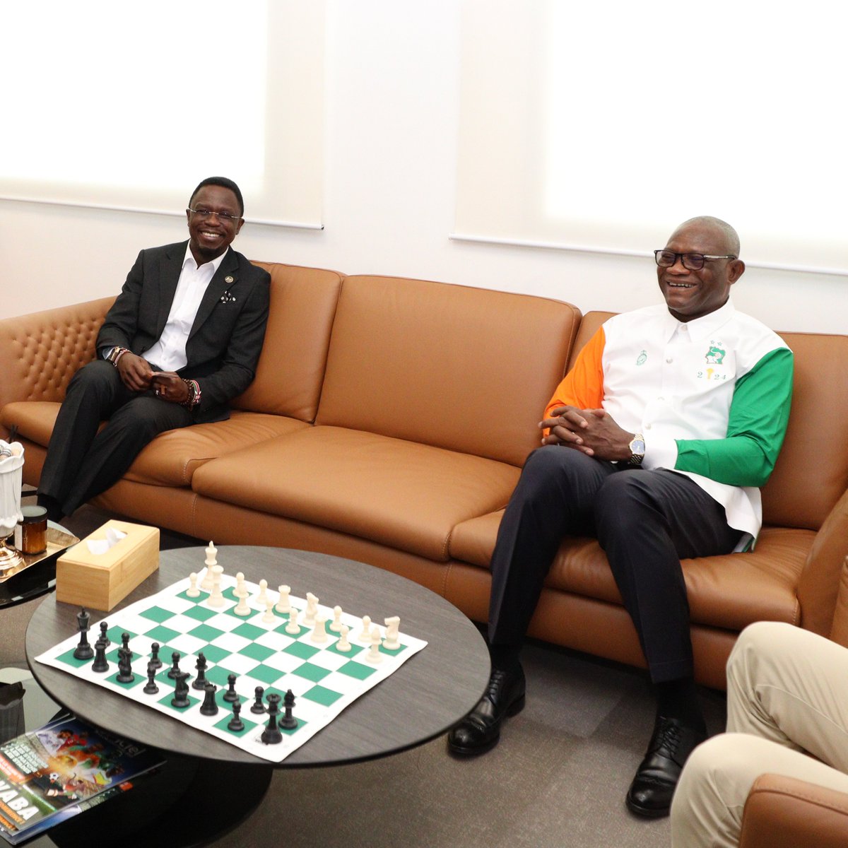 Min. of Youth Affairs, Creative Economy & Sports (@moyasa_ke) on Twitter photo ...qualifiers, CS Ababu extended his invitation to the Ivorians, to utilise Kenya's grounds as they prepare for their qualifiers against Burundi who are also in the same qualifiers group. He acknowledged the contribution of the Agora project <a href="/WinWinAfrique/">WinWin Afrique</a>, which he noted... ...qualifiers, CS Ababu extended his invitation to the Ivorians, to utilise Kenya's grounds as they prepare for their qualifiers against Burundi who are also in the same qualifiers group. He acknowledged the contribution of the Agora project <a href="/WinWinAfrique/">WinWin Afrique</a>, which he noted...