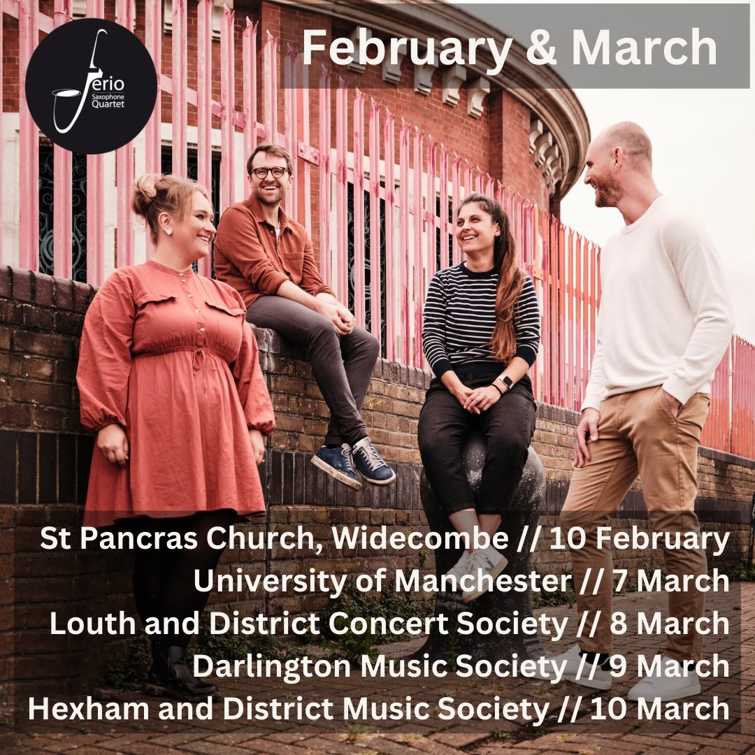 Really exciting month ahead - more details on our website, hope to see you there!