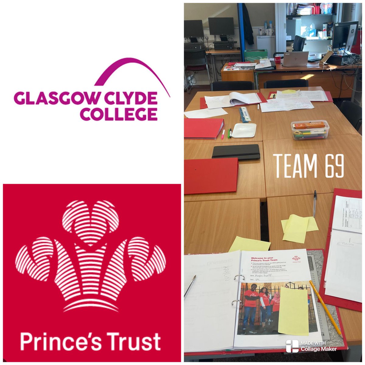 Glasgow Clyde College King's Trust Teams tweet media
