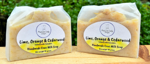 Excited to share the latest addition to my #etsy shop: Lime, Orange & Cedarwood Handmade Cow’s Milk Soap with Calendula, Plastic Free Packaging, Made in #Dorset etsy.me/42AO6BN #WomeninBusiness  #plasticfree #ecofriendlysoap