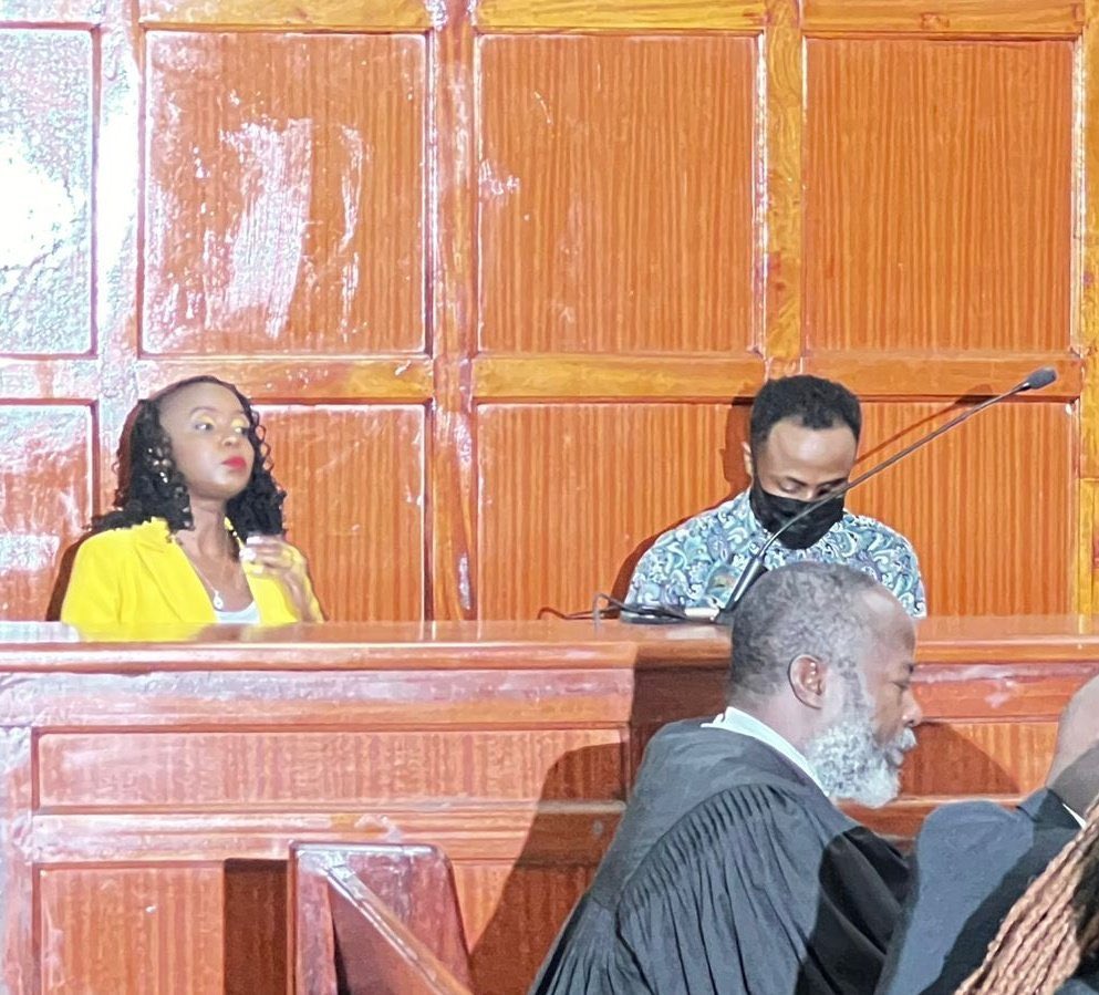 Donsarigo's tweet photo. Methinks: Jowie could have walked into a murder scene or set himself up to be caught. 

Is there evidence indicating that Jowie threatened Monica Kimani at any particular time? 

Are there friends of Monica who said he was a violent man or at one point he sent her threatening text messages or saw them publicly arguing or fighting? 

Did any neighbor/ witness say they heard screams/loud sounds/bang coming from Monicah’s apartment?

What did the neighbor say about Monicah’s past guests and movements? 

Was anything lost from the house? … how violent and disturbed was the crime scene? ( broken glasses/ bruises on Jowie?). 

Did Monicah report any threats on her life to the police in Kenya or in Sudan? 

The blood, 🩸 “small drop of” blood on Jowie’s shorts?.. if the clothes he was wearing were burnt to conceal the evidence of the murder why did he forget to dispose off the short as well? 

And what happened to the shirt/ t-shirt he was wearing? He burnt it and, opted not to burn his shorts and waited to be arrested with the blood stain on his shorts? 

Why would Jowie kill Monicah?…

Was this a crime of passion or a staged murder? 

Or was the prosecution served a prepared crime scene with complete with dining set? 

Just thinking out loud. 🤔 I’m no judge though. 
What led -MOTIVE- Jowie to kill Monicah?

From her grave, has MONICAH spoken in this trial? NO!
