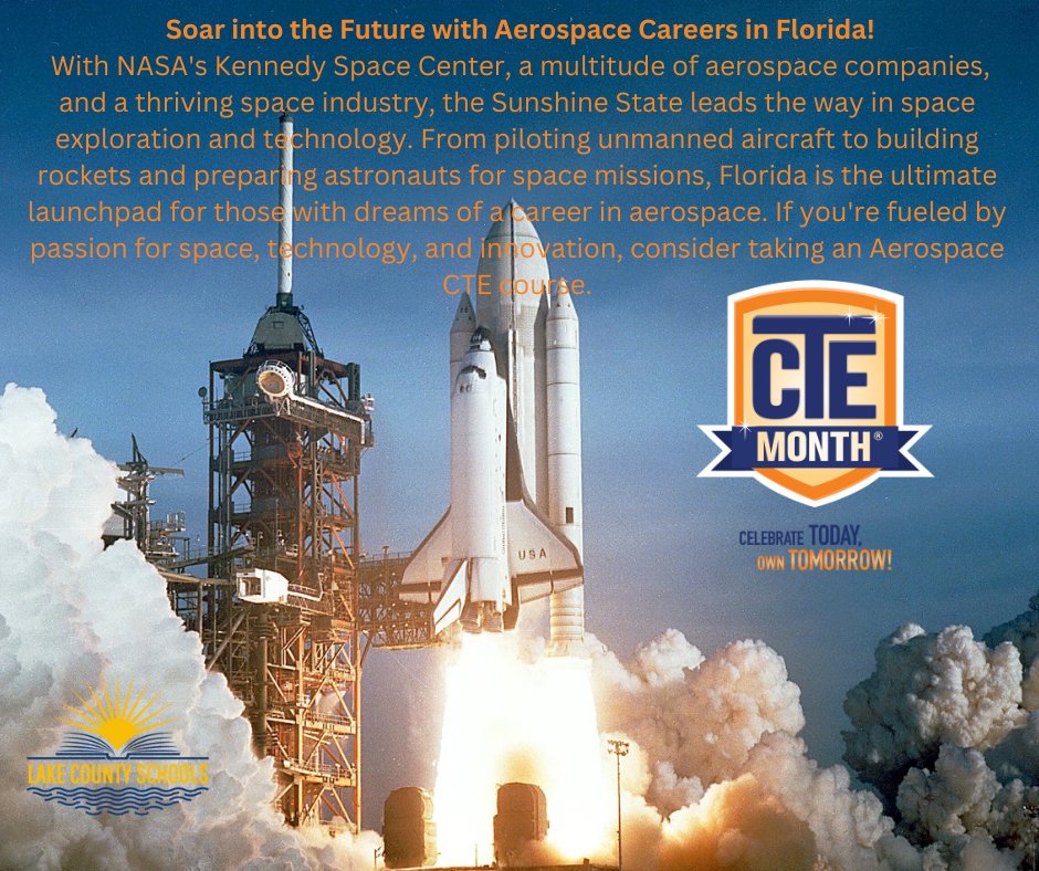 #aerospacecareers
#floridaspaceindustry
#collegecareerexpo
#CTEMonth
#collegeandcareer
#lakecountyschools