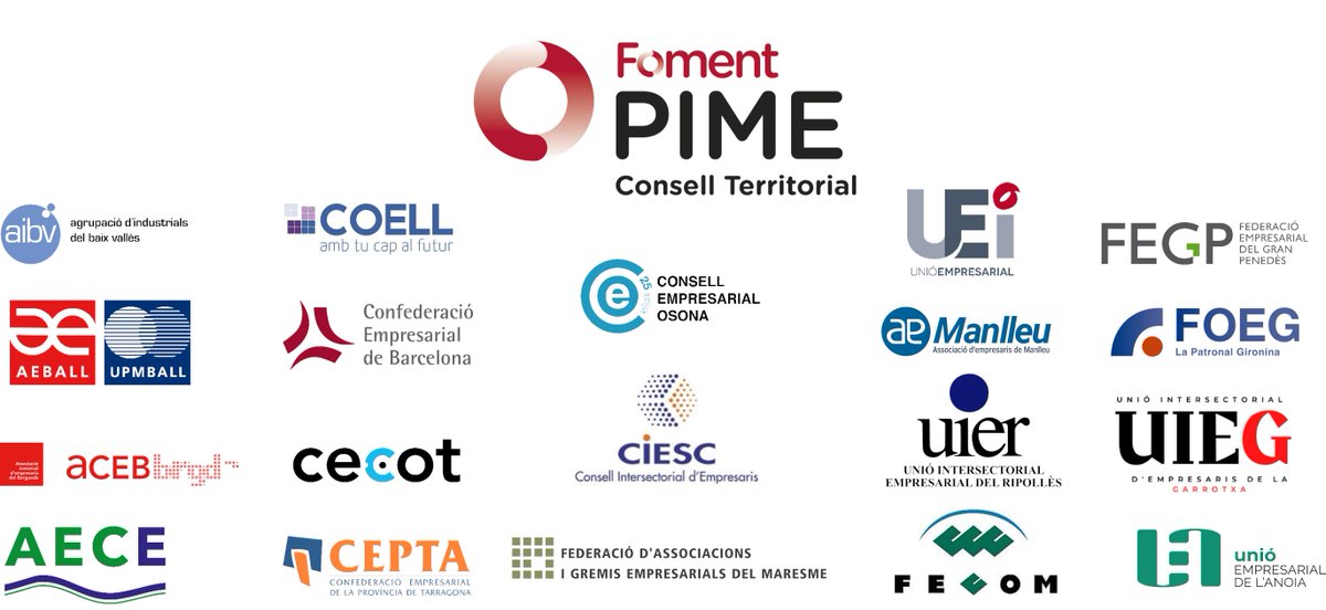 FomentTreball's tweet photo. Front comú de les patronals catalanes de #pimes per afrontar l’estat d’emergència per la sequera a Catalunya i reduir l’impacte sobre l’activitat empresarial i la ciutadania.

Llegeix la notícia completa: https://t.co/MgQ7Wpgl9S