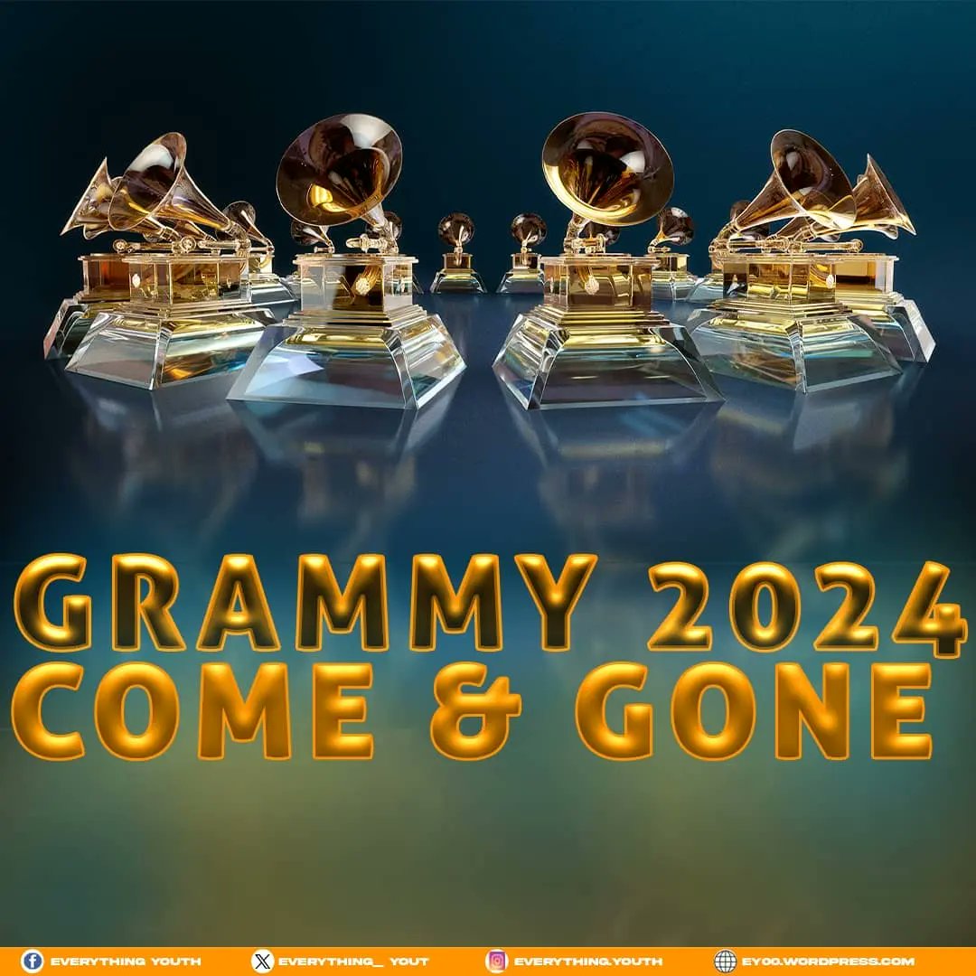 Everything_yout's tweet photo. The 66th Annual #grammyawards is remarkable for a lot of reasons. Click the link in bio to read. 

#everythingyouth #grammyawards #musicdiscovery #intution #positivity #spiritualawakening #asake #burnaboy https://t.co/zTjzvZ20kk