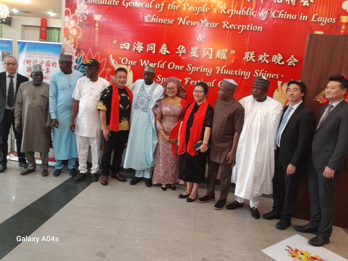 I am proud to join the Consul-General of the People’s Republic of China, Yan Yuqing, Chinese Community, and other important personalities from the public and private establishment to celebrate the Chinese New Year Reception and Food Festival on Sunday, 4th February, 2024.