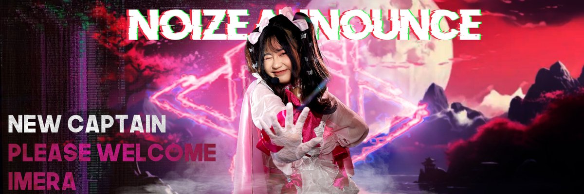 Info_Noize's tweet photo. NOIZE ANNOUNCE
Please Welcome New Captain
@Noize_Imeraa
#electronicmusic #electronicpop #idol #localidol #beatmusic #noisy #noizeidol #noizeproject https://t.co/JLf8464vYA