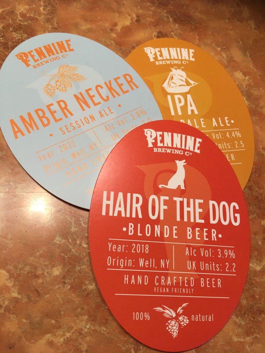 Arrived yesterday from @PennineBrewing 😀 Its been too long since we last had this brewery on the bar! @HullCAMRA