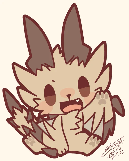 #今日のもんすたーヒュジキキ (ヒジキ) 