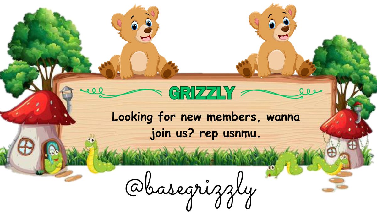 hai everyone, grizzly cari anak baru nih. semuanya etmin angkut, ripli aja usnmu yg kece ntuh