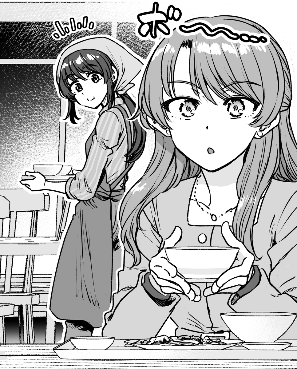 明日の午前10時頃に、くちべた食堂の新作・第73話を投稿します!28ページの大長編です🍙今回はこれまでの連載に登場したキャラがほぼ全員登場するので、過去の登場回をご紹介しておきます🌷   ヤナギ先生の生徒たち登場回   https://nitter.1d4.us/sokusekimaou/status/1694182072422961269/photo/1  店員さんの妹とその友達登場回 https://nitter.1d4.us/sokusekimaou/status/1743809348772810994/photo/1   ヤナギ先生の同僚登場回  