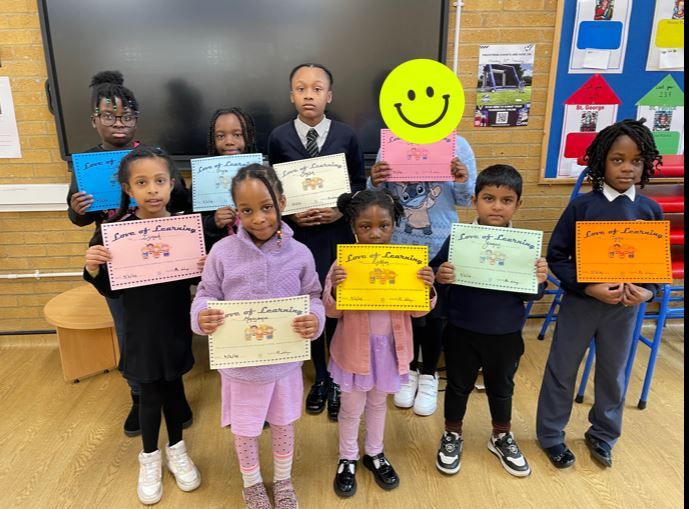 stmarksacademy1's tweet photo. Congratulations to our #LoveOfLearning winners for this term. They have worked diligently this term by challenging themselves in every lesson.
Top effort.

#Education #Curriculum #Celebration https://t.co/AOEx5ou0da