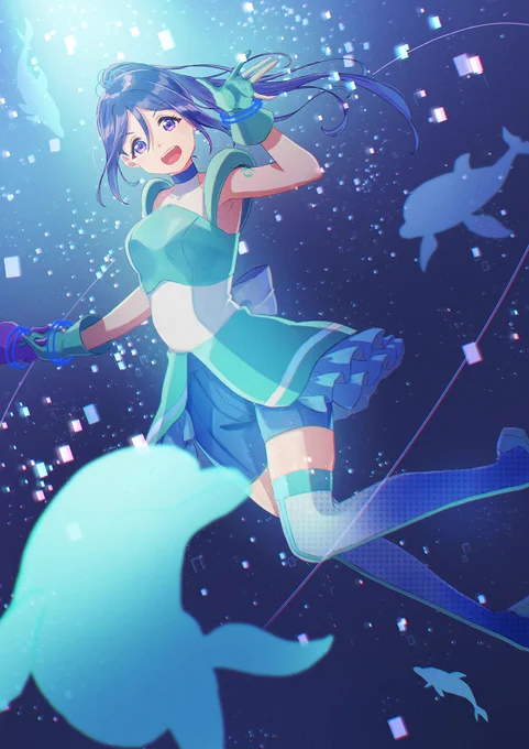 果南ちゃん、誕生日おめでとう～!#lovelive#Aqours#松浦果南生誕祭2024#松浦果南誕生祭2024 