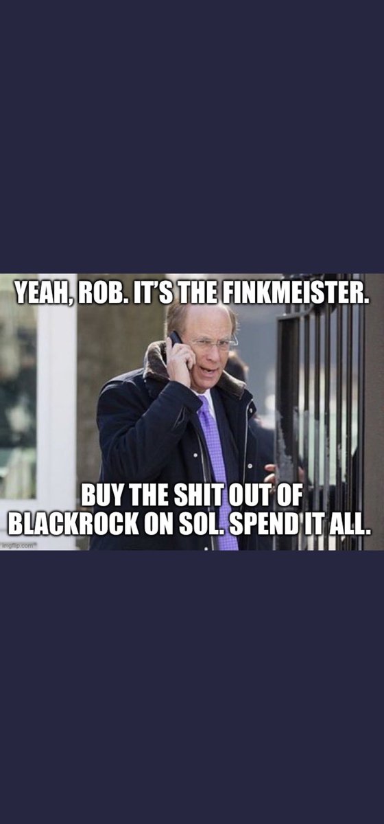 frug_god's tweet photo. @gordongekko Have you noticed that #blackrock is on Solana? 

@weblackrock 

https://t.co/Aw2giteikt

https://t.co/Srsgzyp9kU https://t.co/ruJAyplscs