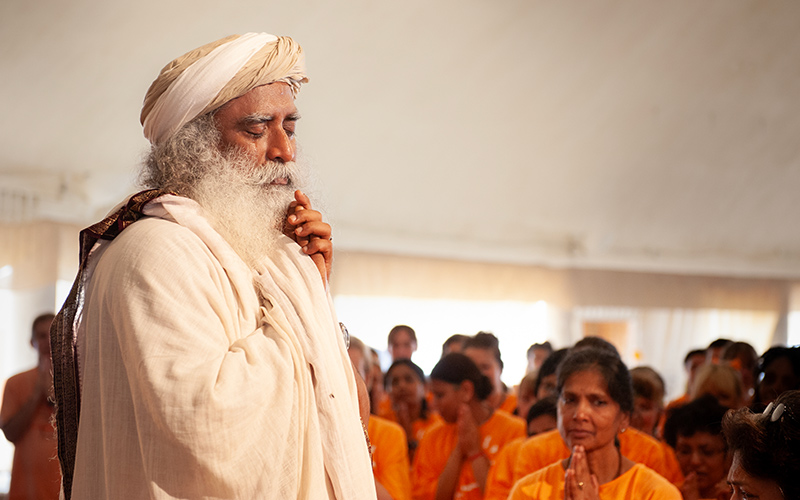 SadhguruJV's tweet photo. Devotion is a powerful tool to Dissolve all that you think is you, your likes and dislikes, prejudices, loves and hates. #SadhguruQuotes https://t.co/uivarc3Clt