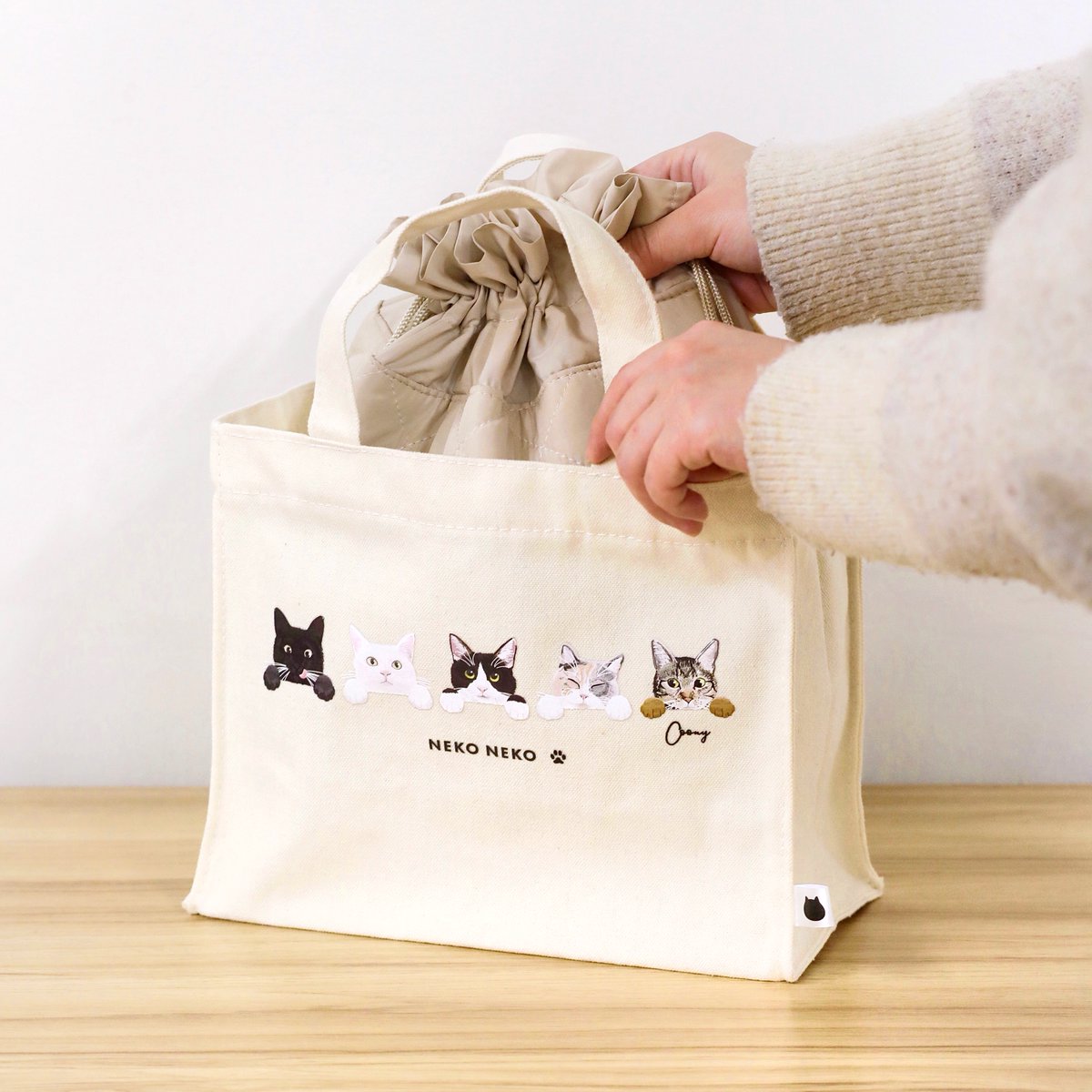 ねこねこの日 記念 ⋱人気商品とセットで販売中⋰ 「#ねこねこランチ