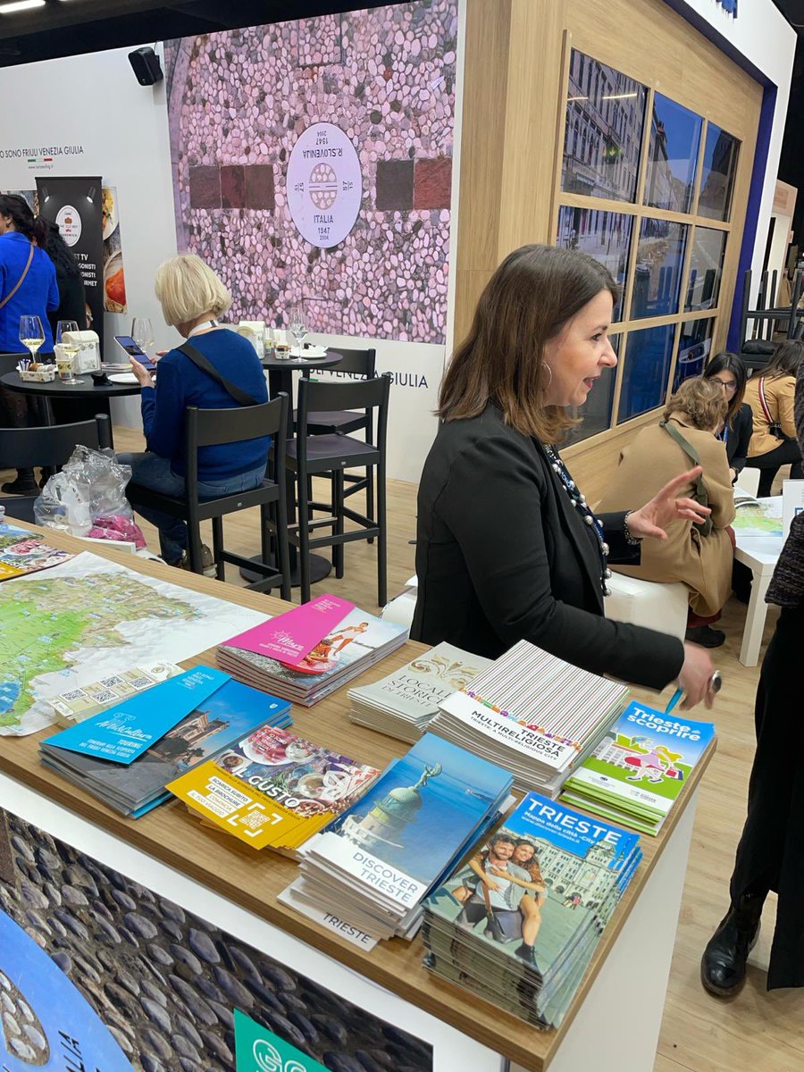 DiscoverTrieste's tweet photo. Alla @bitmilano siete stati in tanti a chiedere informazioni su Trieste: grazie 🙏🏻 💖 vi aspettiamo prossimamente in città e nel frattempo vi diamo appuntamento alla prossima fiera: a Monaco dal 14 al 18 febbraio per #freemuenchen https://t.co/DVfTvfSfCs
