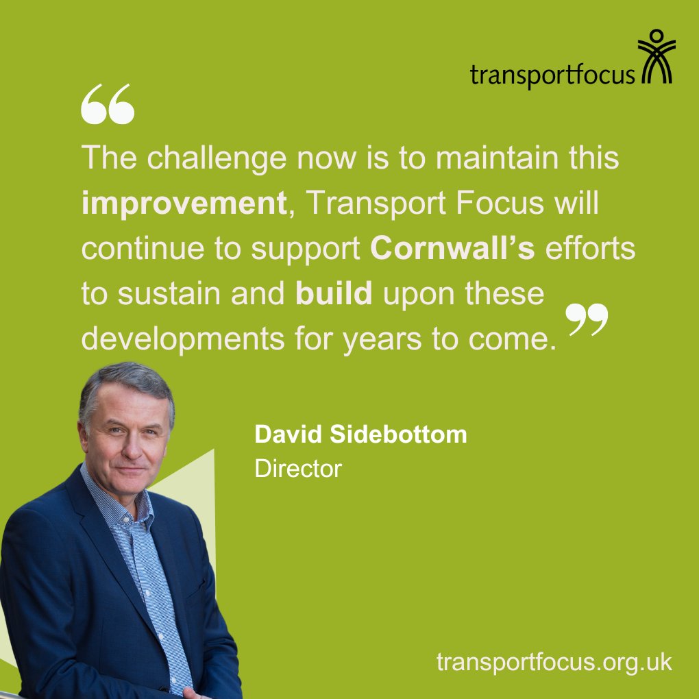 Why are more people in Cornwall choosing the bus? In our latest blog, @TF_davidS discusses the success story behind Cornwall's bus revival, including our Bus Passenger Survey, £2 bus fare & working with @CornwallCouncil. Find out more: ow.ly/XV3950QzxSY @transportgovuk