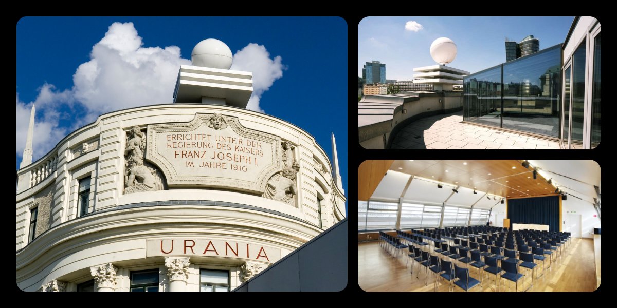 The Effect conference on Feb 23, 2024, will take place at the renowned Urania building in Vienna.🇦🇹 Urania's captivating rooftop room provides a fantastic setting for our event, with panoramic views of Vienna's skyline & the Danube River. Grab your ticket now🎟️…