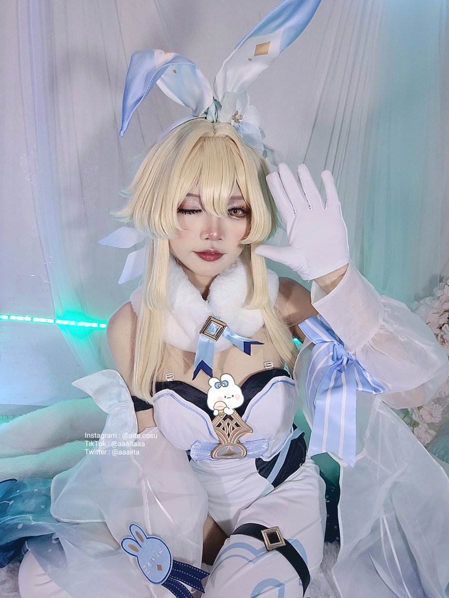 Do you like Bunny? 🐰✨️

#Lumine #Cosplay