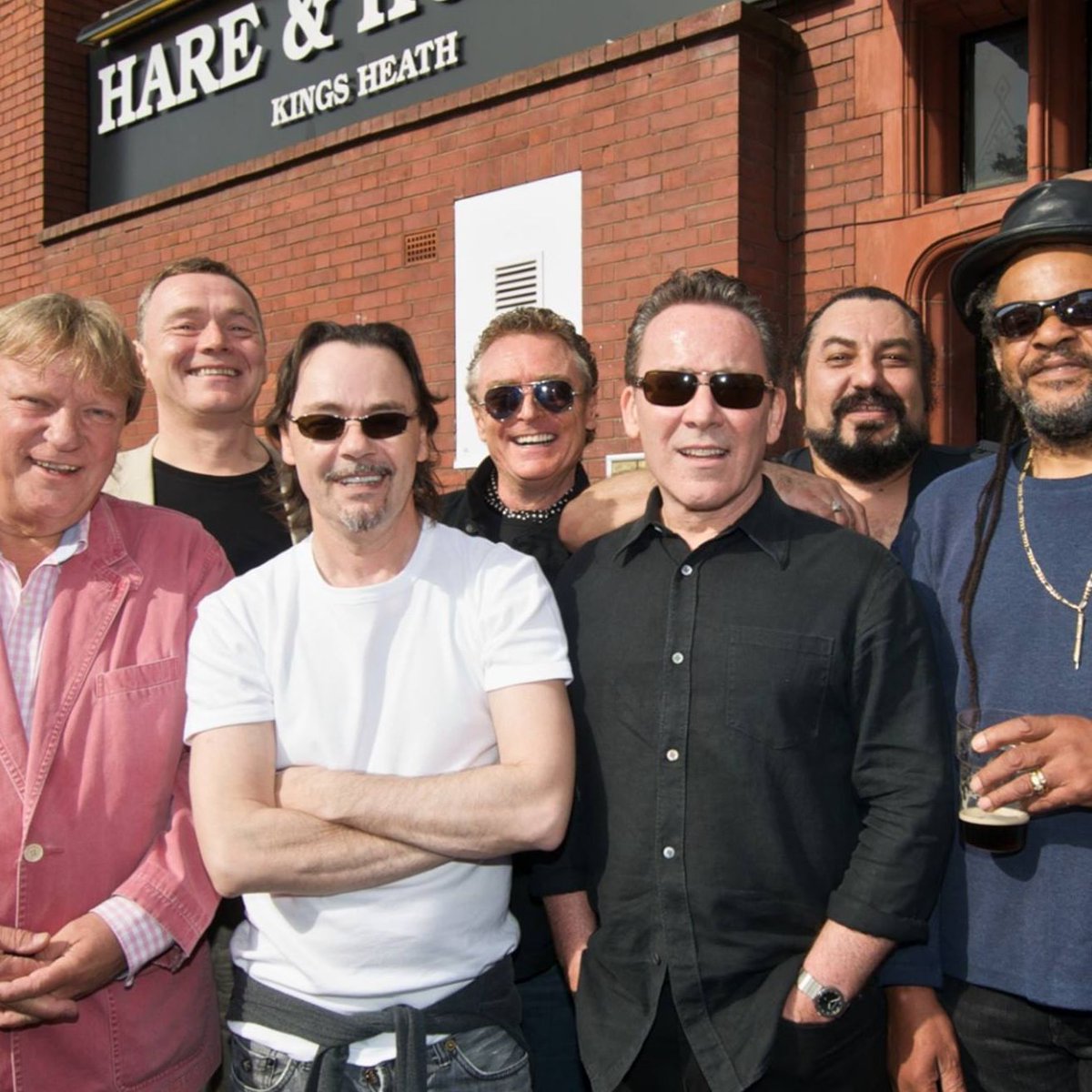 On this day in 1979 we played our first ever gig at the @HareandHounds Kings Heath, still one of the best independent live music venues in Birmingham. Check out the shots of us receiving our Heritage Award! Big Love UB40 #UB40 #UB45 #Reggae #OnThisDay