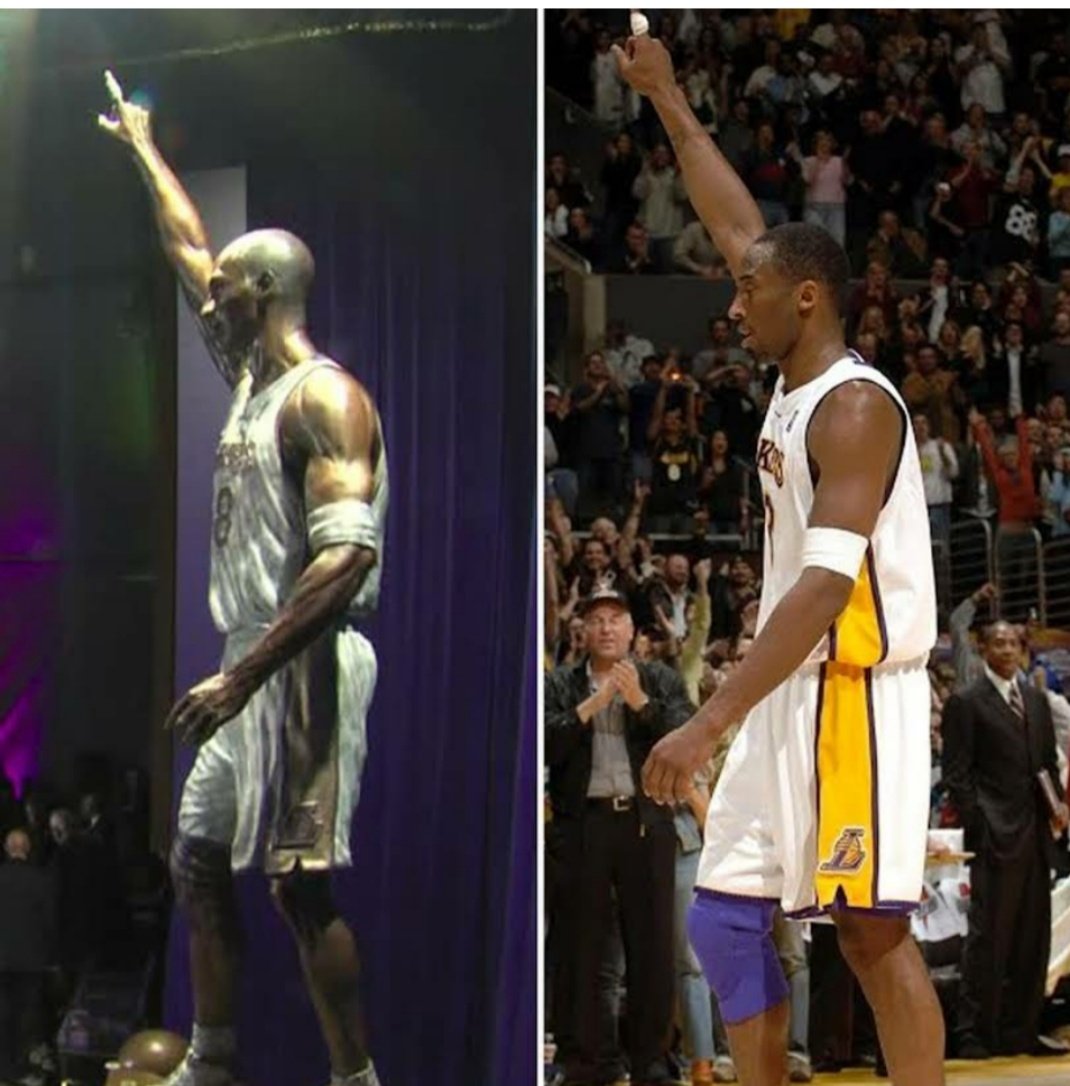 On the day my goat Kobe Bryant statue was unveil.Some Old and current LAKERS were in Attendance But the face of the LAKERS Lebron James refused to attend.that same night the Nuggets beat Lebron LAKERS by 8point while the face of Nuggets Jokic scored 24points. mamba Rest in peace.