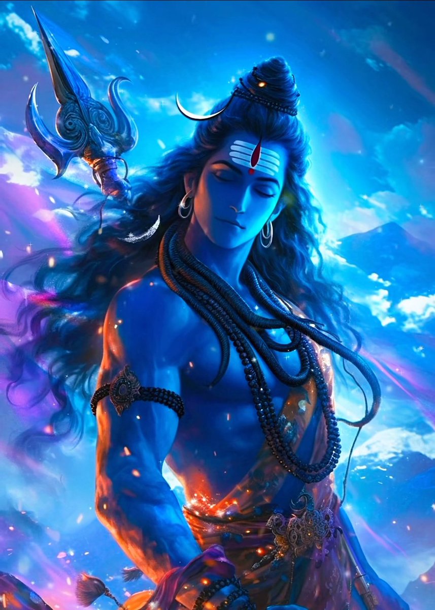 #Shive means auspicious & favorable,chanting #Omnamahshivai envisages eradicating shadows of bad time on you,#BHAGWANSHIV is quite innocent &merciful,he loves his devotees &really protect them also from  unhappenings .
#PRINCE_UNIVERSE 🌱🐦🎋🌟🥀🌱🐦🎋🌟🥀🌱🐦🎋🌟🥀🌱🐦🎋🌟🥀🌱🐦