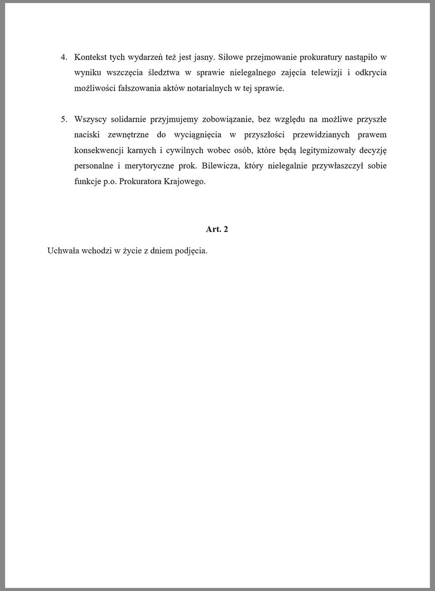pisorgpl's tweet photo. ‼️ WAŻNE ‼️ 
Uchwała Klubu Parlamentarnego Prawo i Sprawiedliwość w sprawie sytuacji w Prokuraturze 👇 https://t.co/4lhyQpaHFi