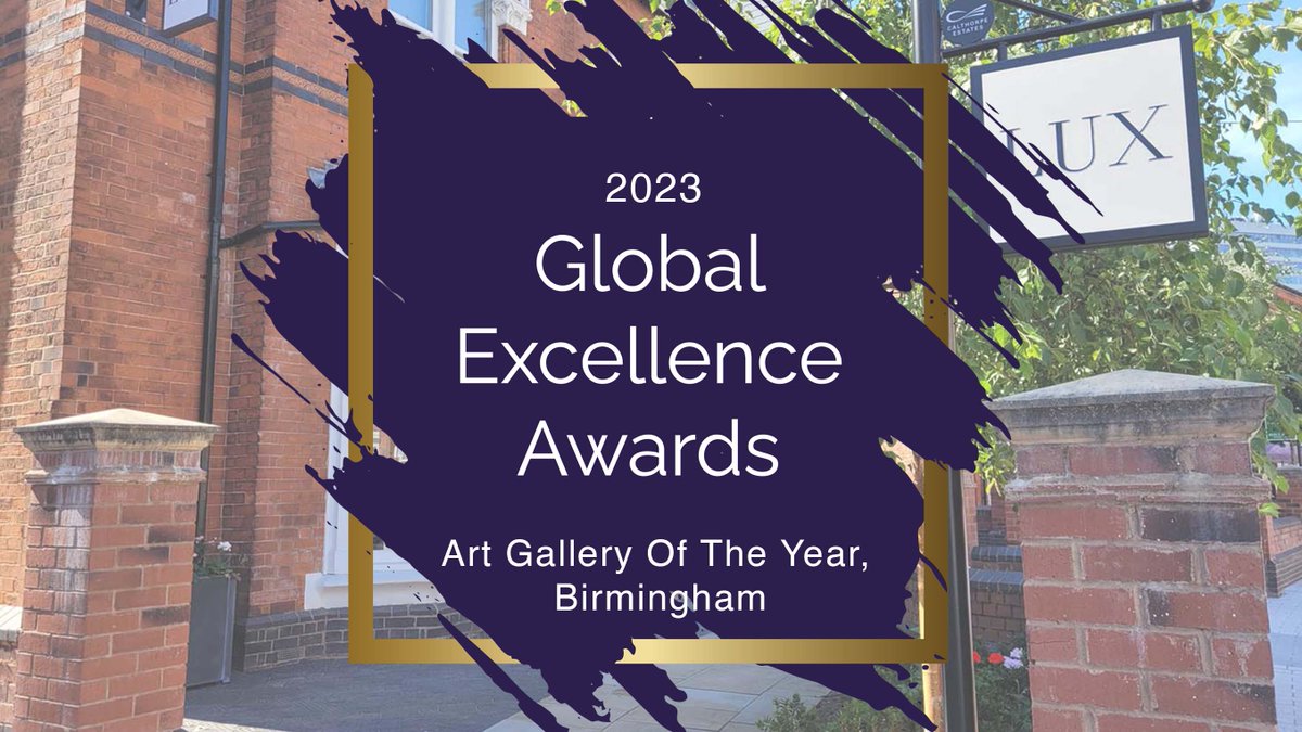 We've been keeping our lips sealed about this - but today the news is out:

We are delighted to win Art Gallery Of The Year in Birmingham. 

Awards like this are a testament to our passion, knowledge and customer service. This award shows that we are continuing to deliver our