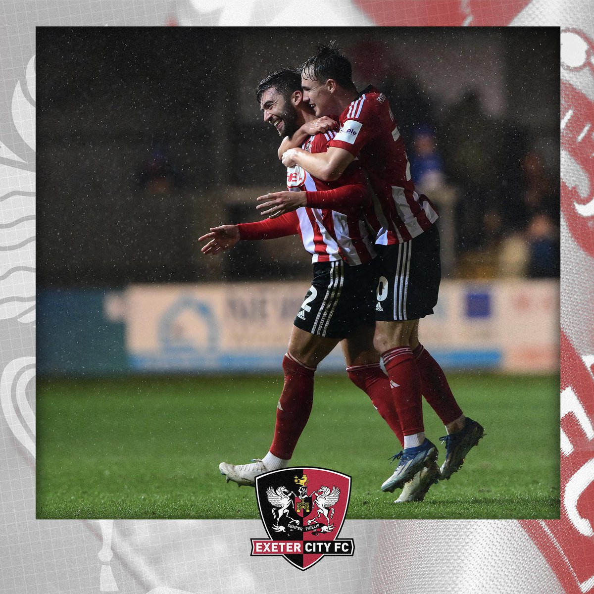 Exeter City FC (@officialecfc) on Twitter photo Wallop bosh! 👊
We're pleased to confirm that our equaliser on Tuesday night against Peterborough has officially been credited to <a href="/reececole28/">Reece Cole</a>! 😍
#ECFC #SemperFidelis Wallop bosh! 👊
We're pleased to confirm that our equaliser on Tuesday night against Peterborough has officially been credited to <a href="/reececole28/">Reece Cole</a>! 😍
#ECFC #SemperFidelis