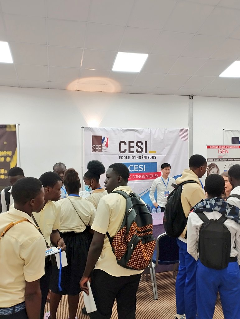 DidierKissode's tweet photo. #Thread
La prestigieuse école scientifique @cls_sigma et son partenaire @cesi_officiel sont bien présents au Salon des Études en France #SEF2024, 14 ème édition, du 09 au 10 fév à l'hôtel Sarakawa de 09h à 17h. 
1/
#Togo https://t.co/j2dZ2xC4iB