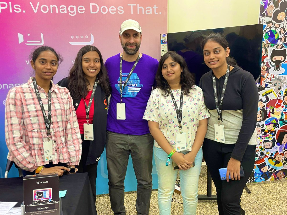 Shravaneii's tweet photo. Hey folks, they are providing the best communicating APIs.@VonageDev @hackthisfall https://t.co/FKcqE3BvmT