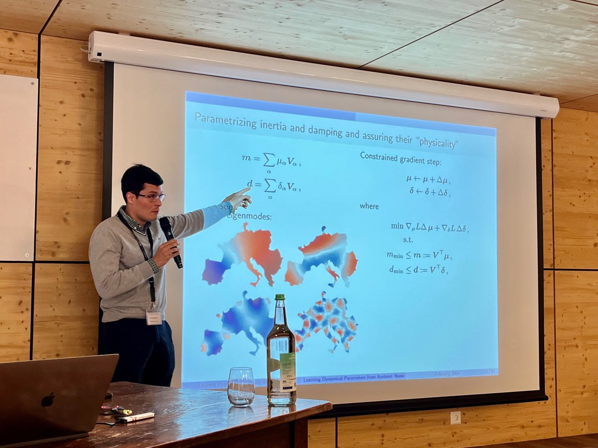 ChamperyPower's tweet photo. Day 5 at the @ChamperyPower  conference: Laurent Pagnier on a continuum limit of the European grid https://t.co/iKwF4M2AbC