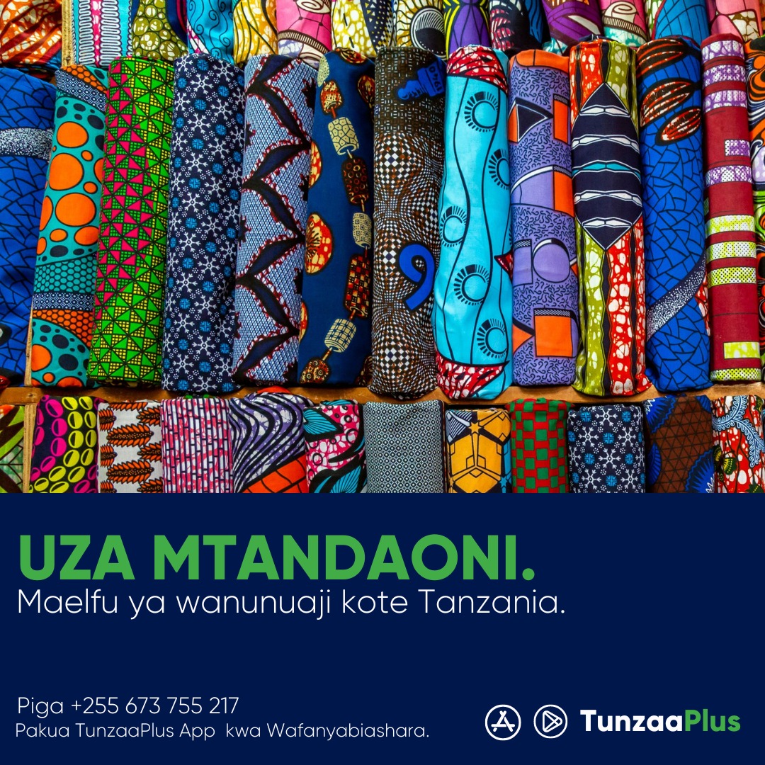 TunzaaPlus's tweet photo. 🚀Unapambana kukuza biashara yako?

Uza mtandaoni na Tunzaa Plus!Ufikie watumijia zaidi ya 50,000 Tanzania nzima

🔗 Usipitwe! Pakua applikesheni ya TunzaaPlus  kuinua biashara yako leo.
https://t.co/Z34wczyM9t https://t.co/DKRMpbXRB6
