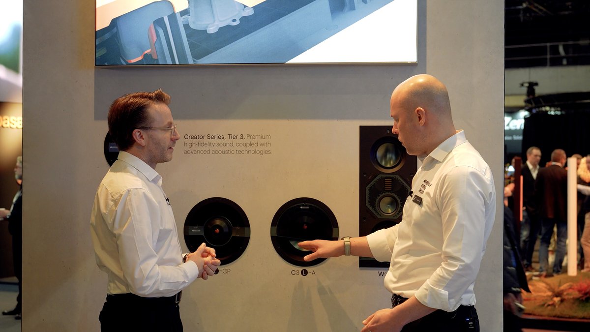 MonitorAudio's tweet image. Our Global Marketing Director Michael Johnson and Product Design Director Charles Minett discuss our tier 3 range of Creator Series architectural speakers.

Watch at youtube.com/watch?v=asnSuo…

#MonitorAudio #ISE2024 #CreatorSeries #Architectural #Speakers #BritishDesign