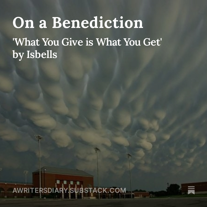 This is something I’ve been wanting to share for over two years —

a collaboration with <a href="/isbellstheband/">Isbells</a>, a benediction upon anyone struggling (especially those struggling with words).

'Today I can say everything.
And today you can say everything.'

open.substack.com/pub/awritersdi…
