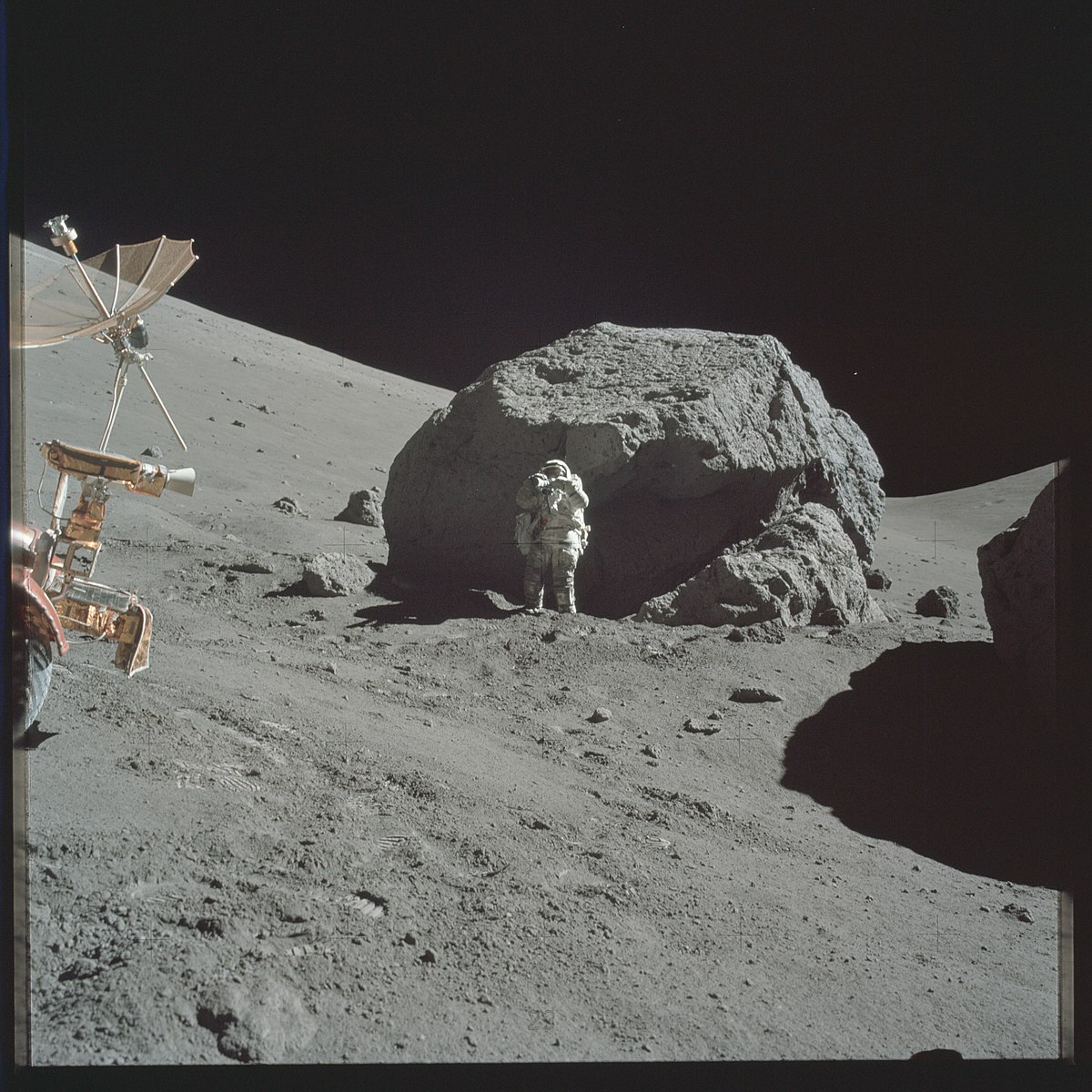 Apollo17gallery's tweet photo. The Geologic Investigation of the Taurus-Littrow Valley https://t.co/Aja9moTqR3