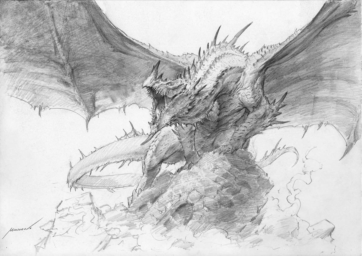 Dragon sketch