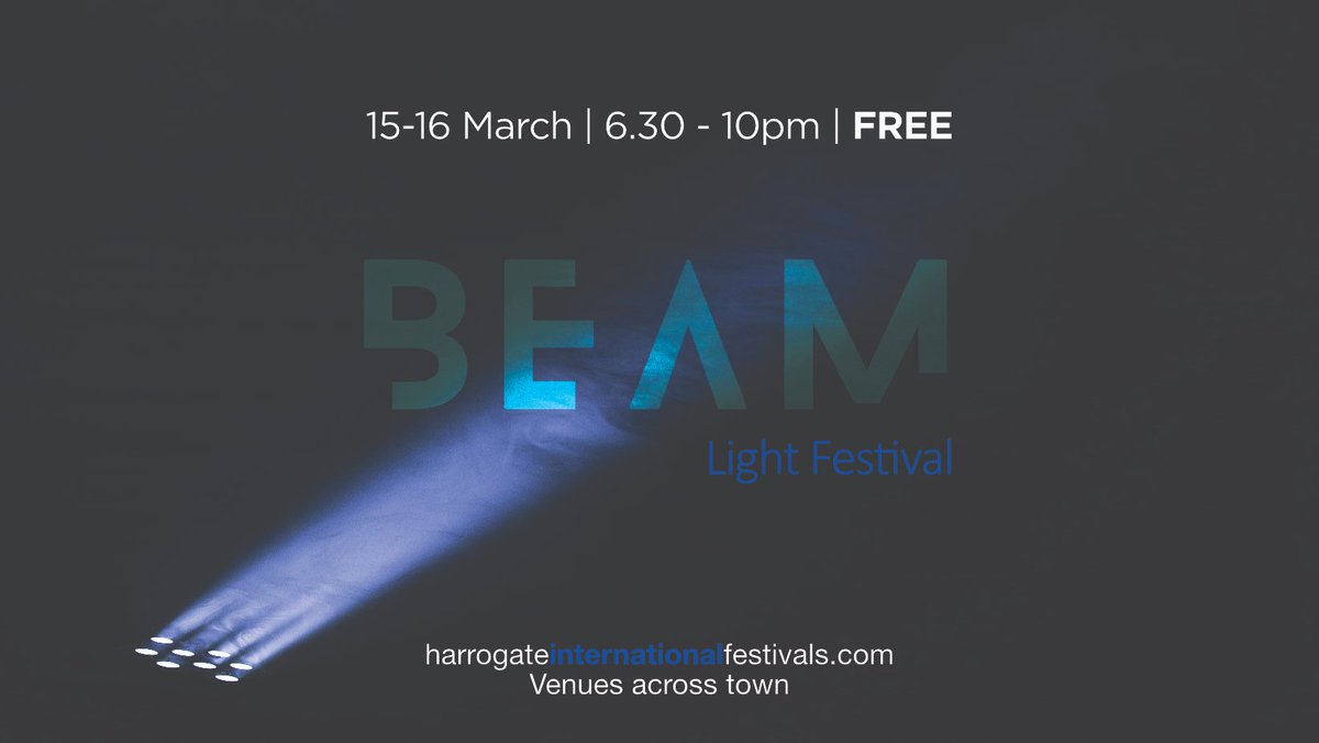 Harrogate Festivals (@harrogatefest) on Twitter photo ✨Explore the streets of Harrogate and watch the light
artworks come to life as Beam brings light and
colour to the town.✨
With Future 50 a major funder and support from <a href="/BidHarrogate/">Harrogate BID</a>, <a href="/northyorksc/">North Yorkshire Council</a> and <a href="/visitnorthyork/">Visit North Yorkshire</a>.
🤩 Read more here - bit.ly/HIFNewsBEAM ✨Explore the streets of Harrogate and watch the light
artworks come to life as Beam brings light and
colour to the town.✨
With Future 50 a major funder and support from <a href="/BidHarrogate/">Harrogate BID</a>, <a href="/northyorksc/">North Yorkshire Council</a> and <a href="/visitnorthyork/">Visit North Yorkshire</a>.
🤩 Read more here - bit.ly/HIFNewsBEAM